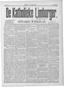  1892- 53 Katholieke Limburger, 31e jaargang, 31 december 1892